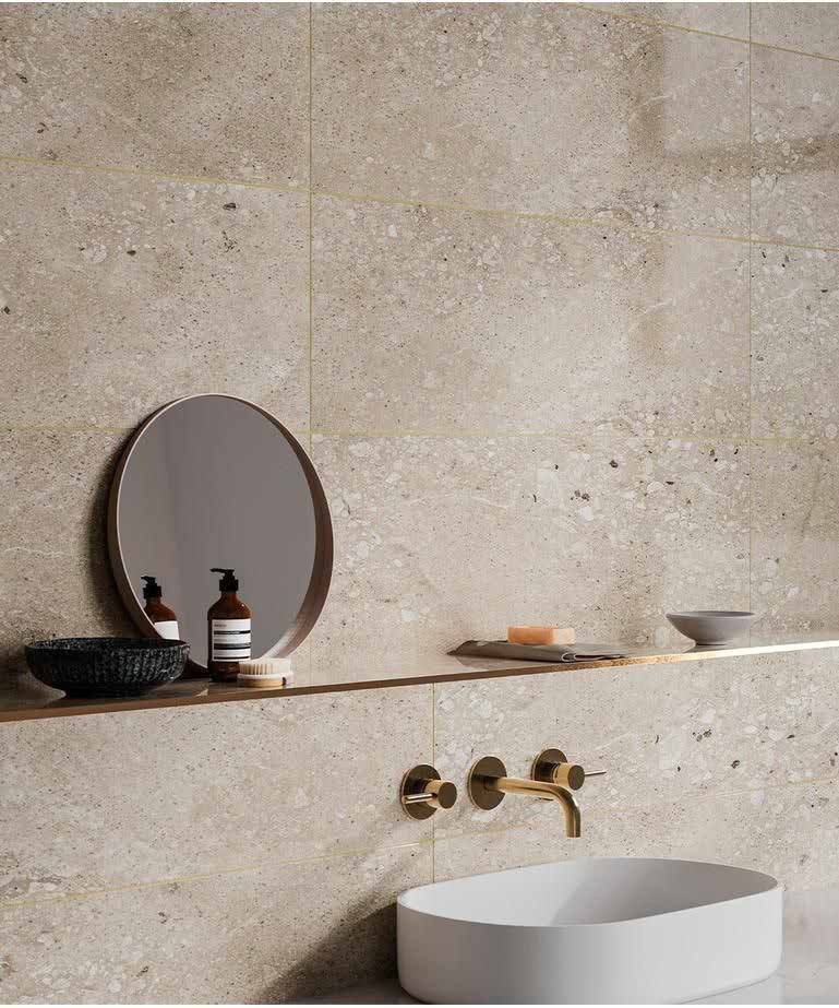 Terrazzo bathroom